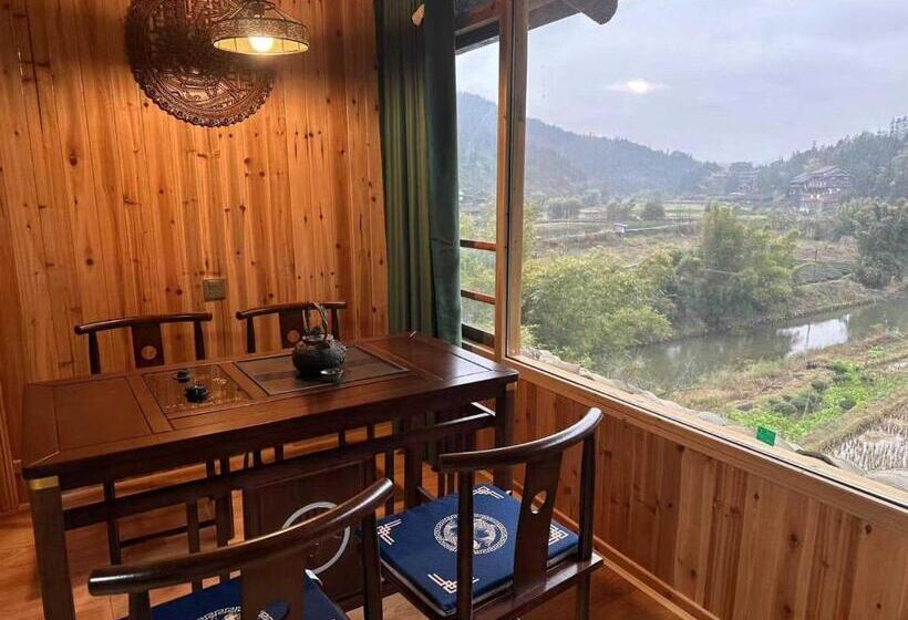침실 2개 스위트, Bridge View Boutique Guesthouse 望桥楼精品民宿