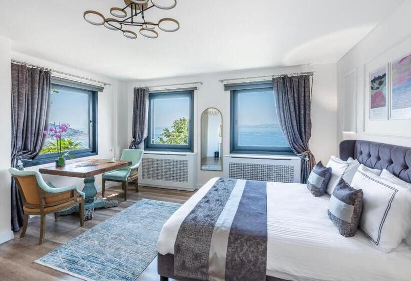 Номер Deluxe Вид на Море, Hillora Hotel Buyukada
