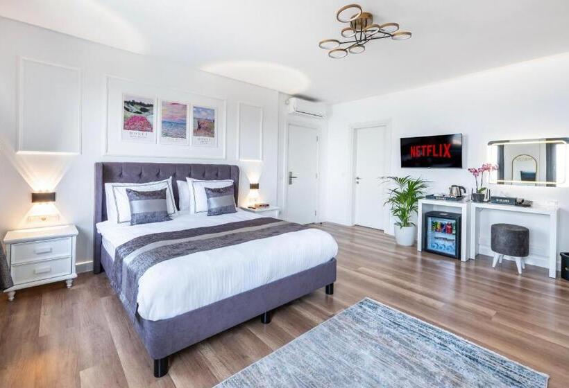 Номер Deluxe Вид на Море, Hillora Hotel Buyukada