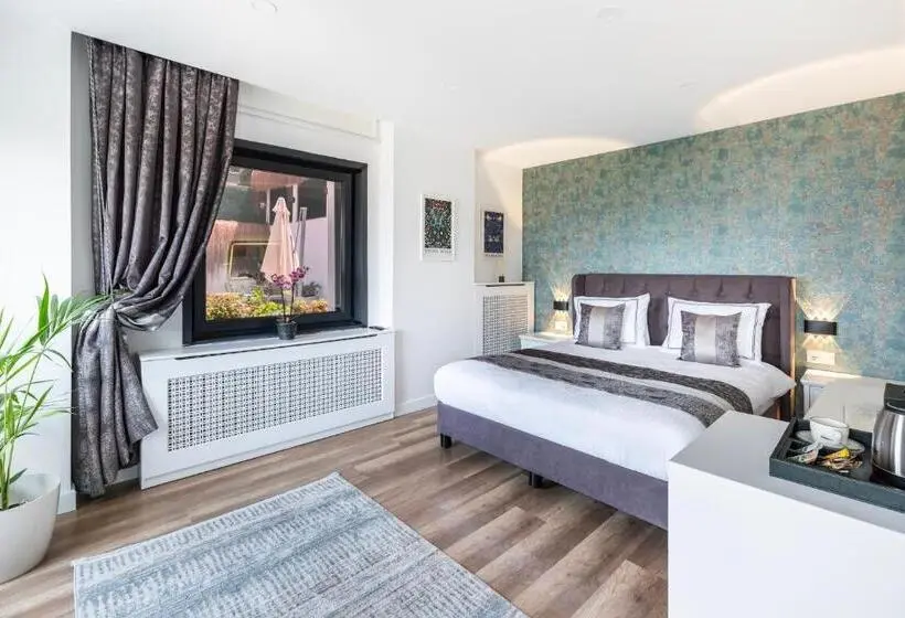 オーシャンビューデラックスルームバルコニー付き, Hillora Hotel Buyukada