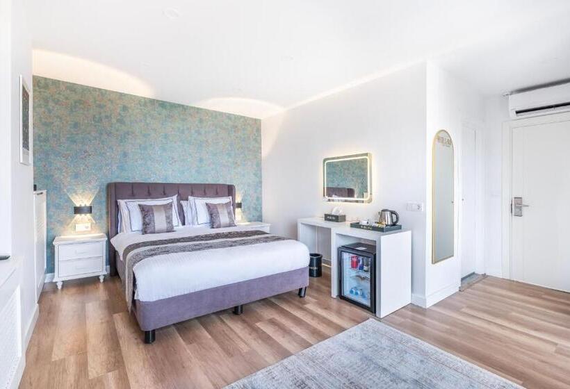 Номер Deluxe Вид на Море с Балконом, Hillora Hotel Buyukada