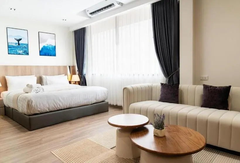 キングサイズベッドのデラックスルーム, Indigo Hotel Hatyai