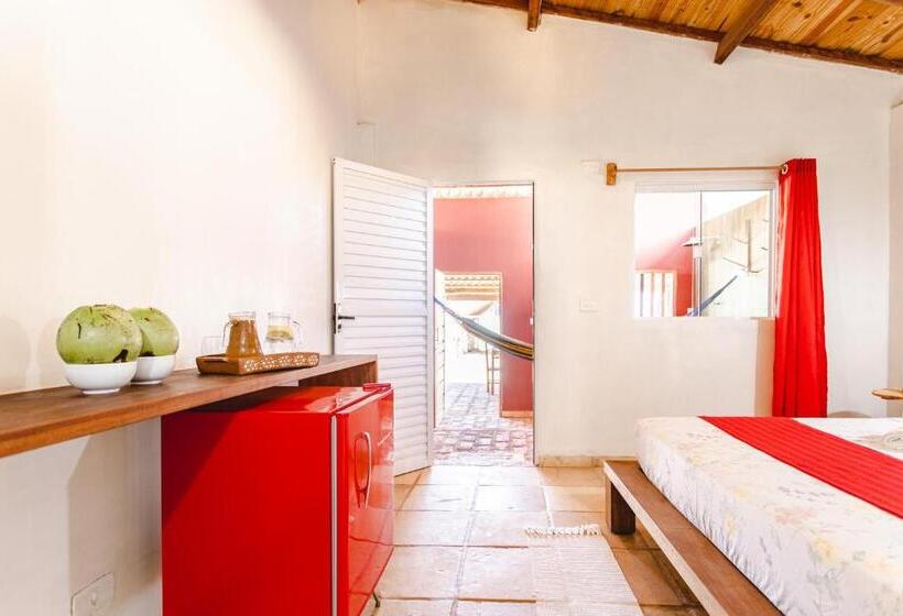 חדר דלוקס עם מרפסת נוף לים, Mae Terra Du Brasil