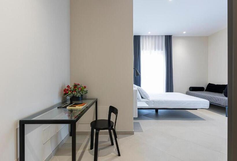 غرفة قياسية ثلاثية ذات اطلالة, Palazzo Albergamo