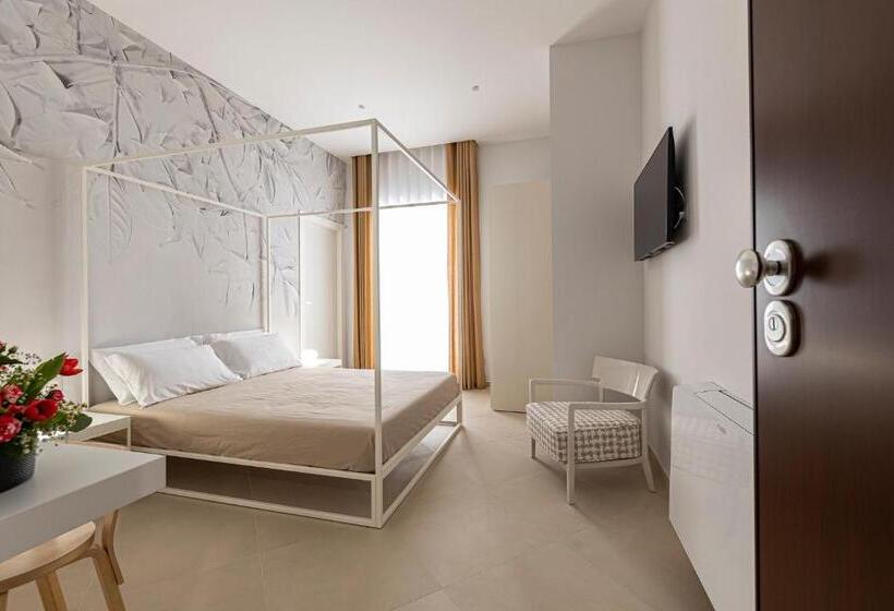 غرفة ديلوكس مزودة بشرفة, Palazzo Albergamo