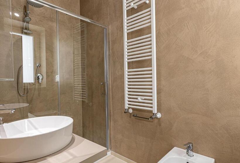 غرفة ديلوكس مزودة بشرفة, Palazzo Albergamo