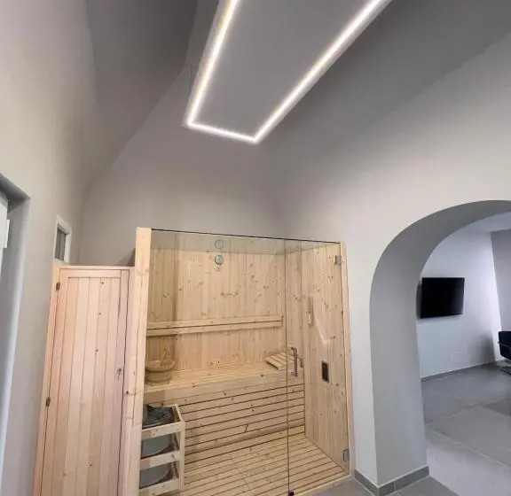 キングサイズベッドのデラックスルーム, Shanti Rooms & Apartments Lucullo