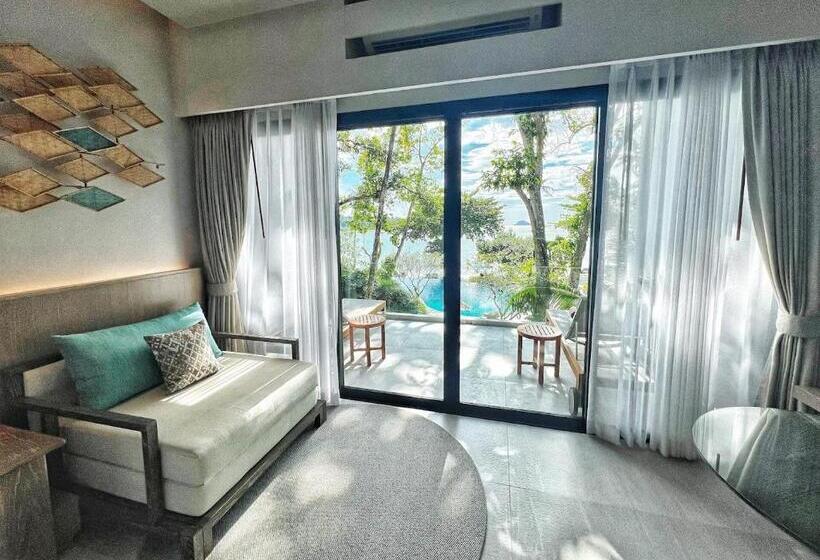 חדר דלוקס נוף בריכה, Sea View Resort & Spa Koh Chang