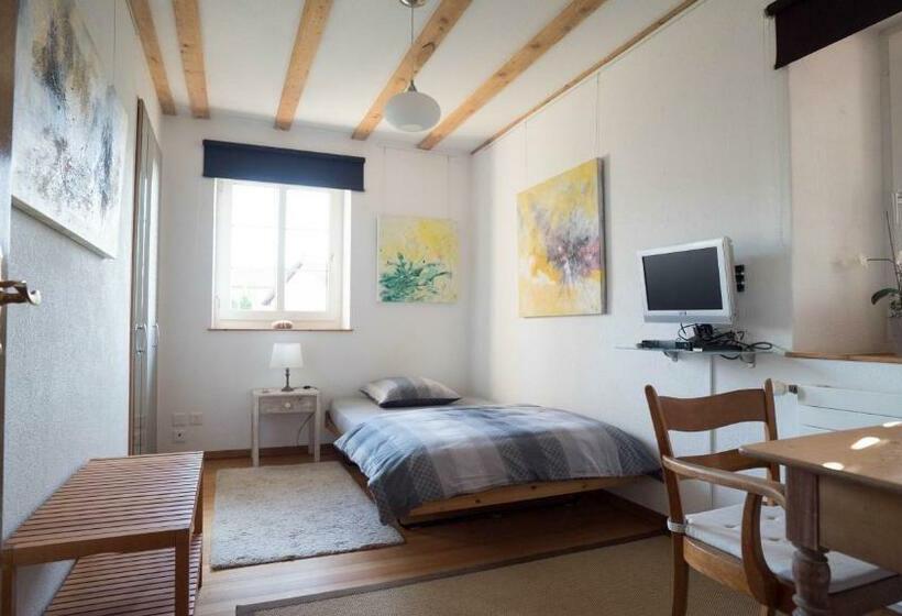 Standard Single Room Shared Bathroom, B&b Casa Scaletto Turgi