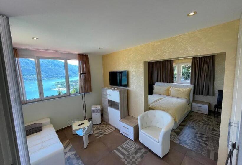 Superior Room with Terrace, Boutique Hotel Albergo Brione