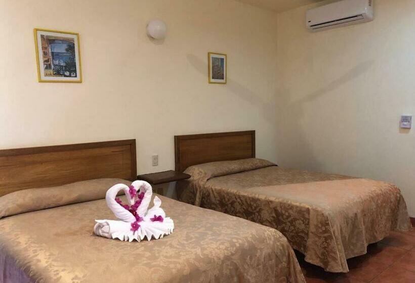 Номер Стандарт 2 Двуспальные Кровати, Huatulco Máxico