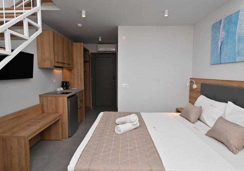 חדר סטנדרט לארבעה, Elegant Maltepe By Travel Pro Services   Kallithea Halkidiki