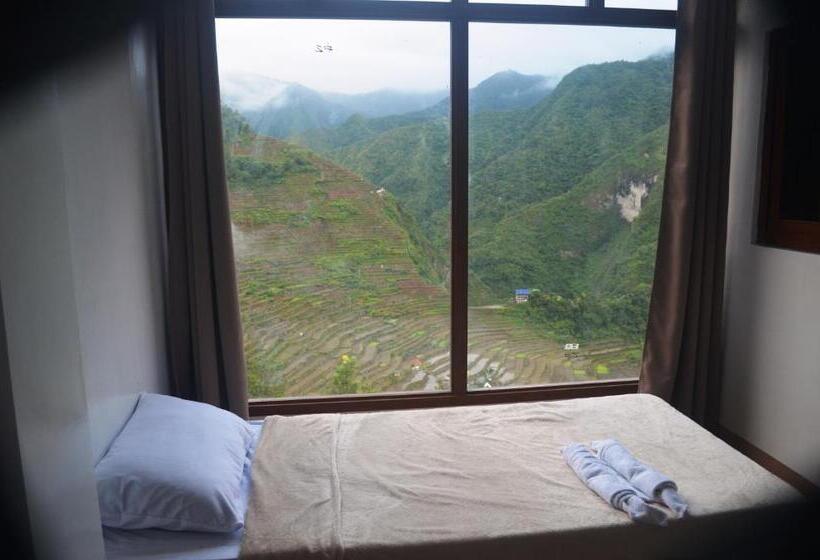 غرفة ديلوكس مزودة بشرفة, Batad Roberto S Abung Inn And Restaurant