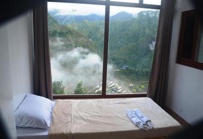 غرفة ديلوكس مزودة بشرفة, Batad Roberto S Abung Inn And Restaurant