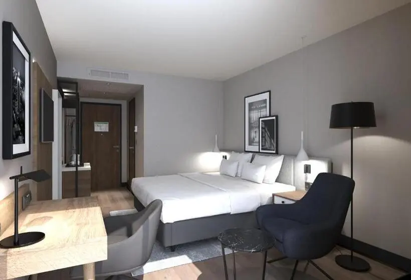 Standard-huone, Radisson Hotel Leipzig