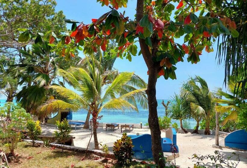 חדר סטנדרט נוף לים עם מרפסת, Queen Of Sheba Beach Lodge