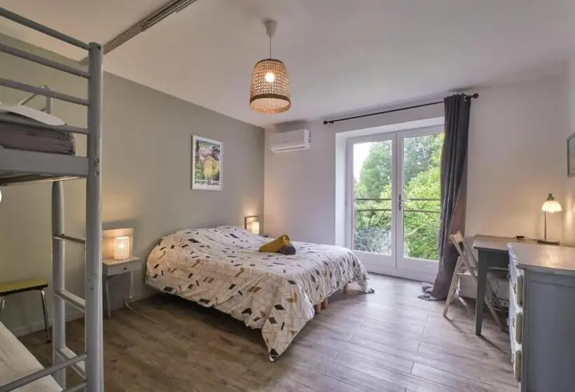 ファミリールーム, Gîte Laportella   Chambre
