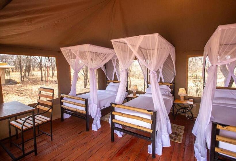 غرفة قياسية ثلاثية مزودة بشرفة, House Of Nature Serengeti