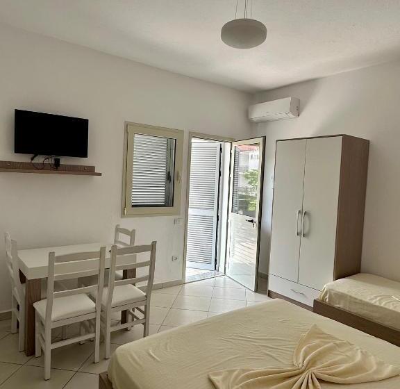 آپارتمان 1 خوابه با چشم‌انداز باغ, De La Playa