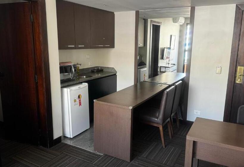 침실 1개 발코니 아파트, Flat Fantástico No Hotel Bonaparte B