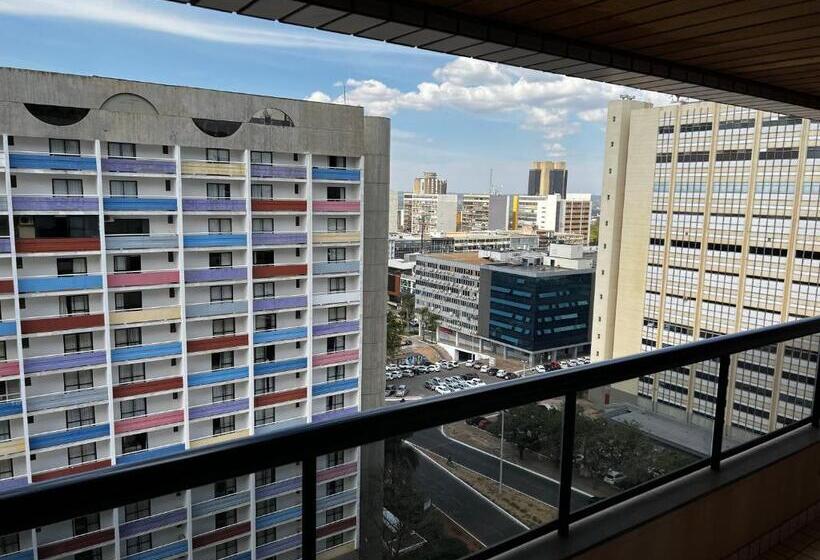 Апартаменты 1 Спальня с Балконом, Flat Fantástico No Hotel Bonaparte B