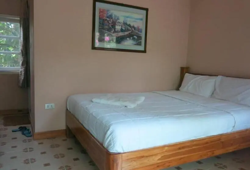 ガーデンビュースタンダードルーム, จันทรา รีสอร์ต เอราวัณ Jantra Resort Erawan Kanchanaburi