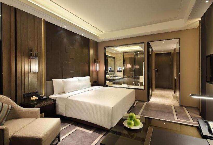 キングサイズベッドのスーペリアルーム, Wanda Realm Dongying