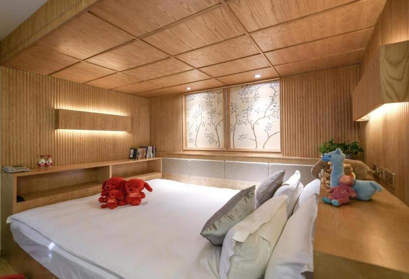 Семейный номер Делюкс с кроватью размера king size, Water Hotel, Pingyao