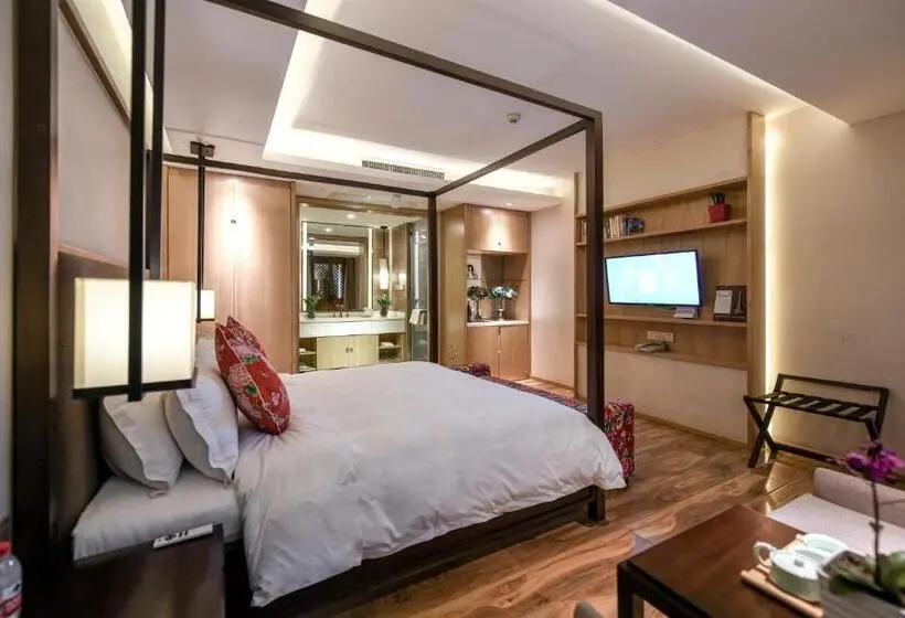 キングサイズベッドのデラックスルーム, Water Hotel, Pingyao