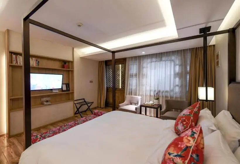 キングサイズベッドのデラックスルーム, Water Hotel, Pingyao