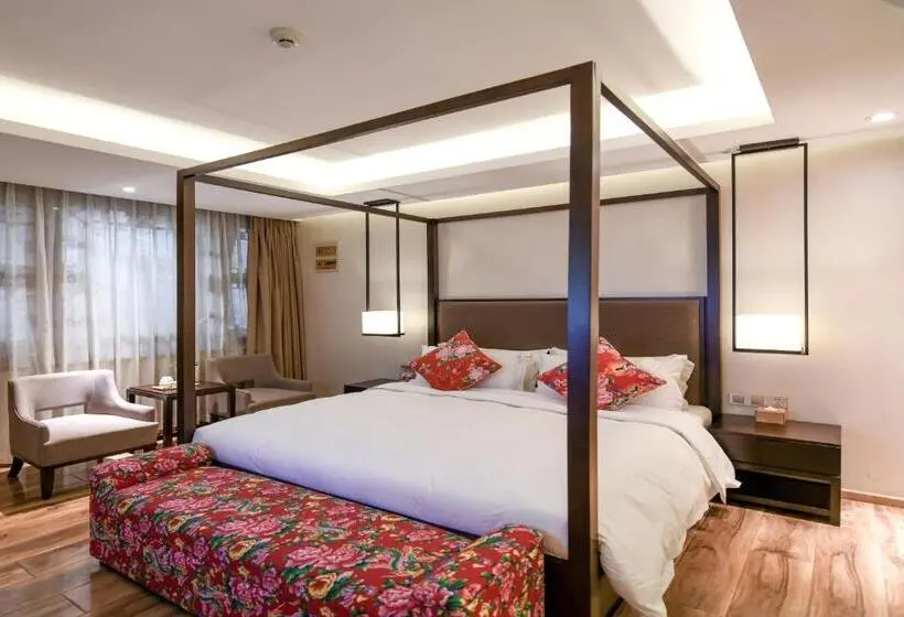キングサイズベッドのデラックスルーム, Water Hotel, Pingyao