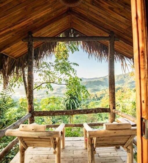 اتاق استاندارد با بالکن, Ecolodge Kê Nênh điện Biên