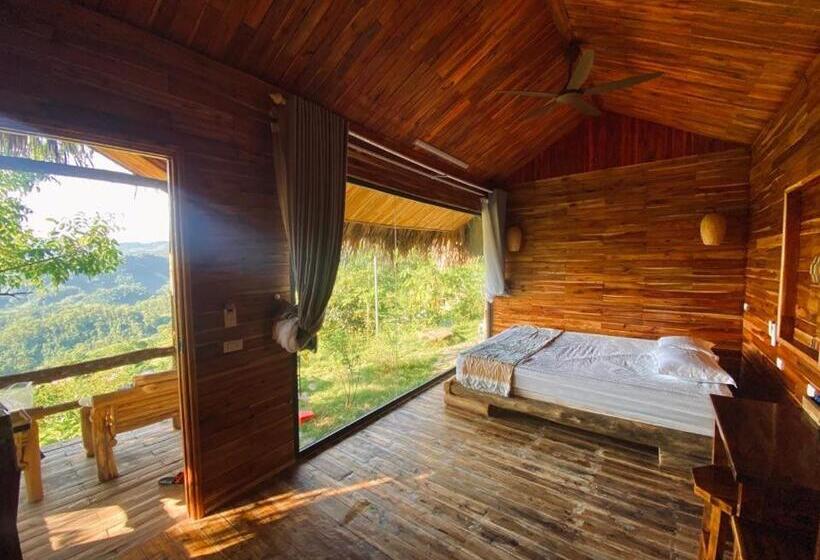 اتاق استاندارد با بالکن, Ecolodge Kê Nênh điện Biên