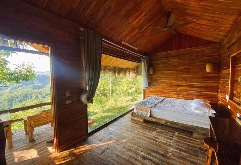 اتاق استاندارد با بالکن, Ecolodge Kê Nênh điện Biên