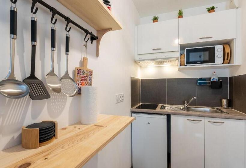 テラス付き１ベッドルームアパートメント, Le Petit Patio Fleuri