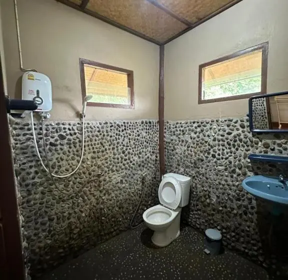 Standard-huone Terassi, Fourtwoeight Pai Resort