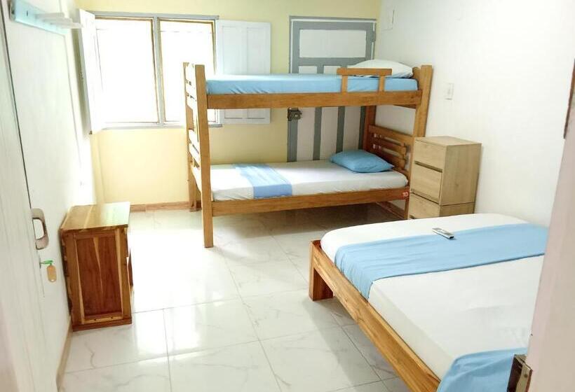 חדר סטנדרט לארבעה, Bamboo Rincon Del Mar