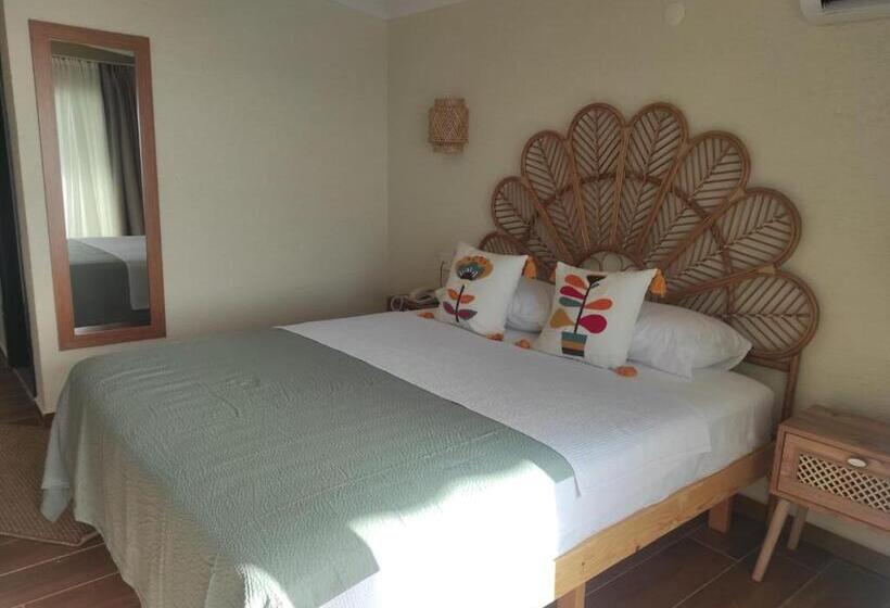 חדר דלוקס עם מרפסת נוף לים, Ados Otel