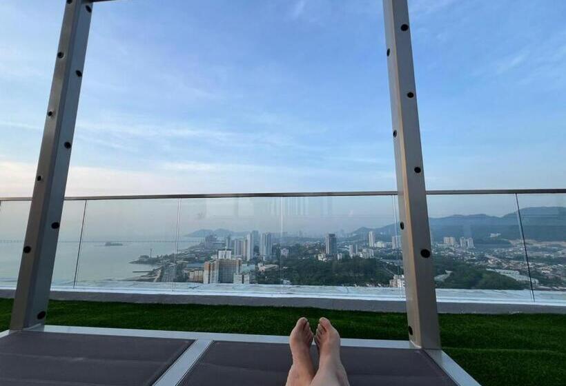 شقة سوبريور غرفة واحدة, 148 Urban Suites Georgetown New Condo City View Infinity Pool 10pax