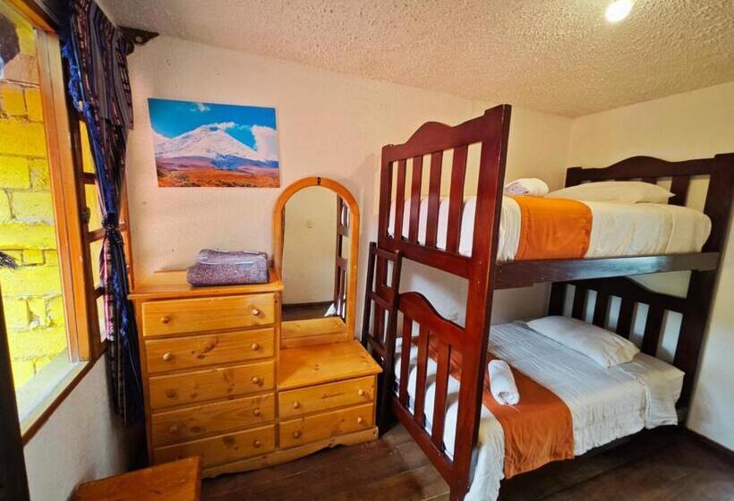 חדר משפחתי, Garden House Hostal