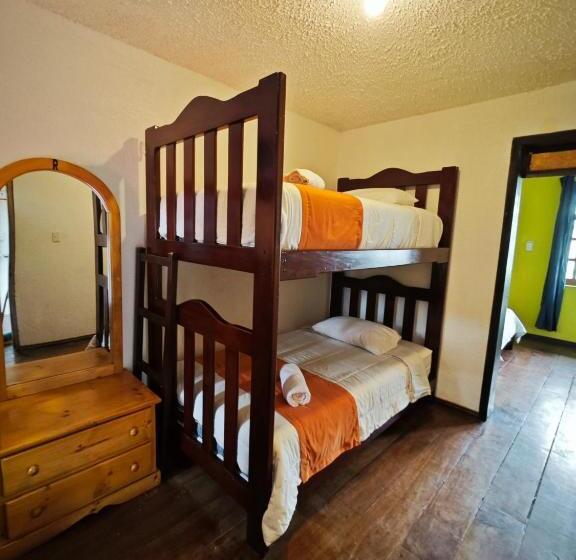 חדר משפחתי, Garden House Hostal