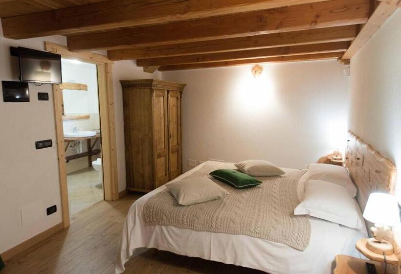 חדר סטנדרט נוף להרים, Affittacamere Ciampian