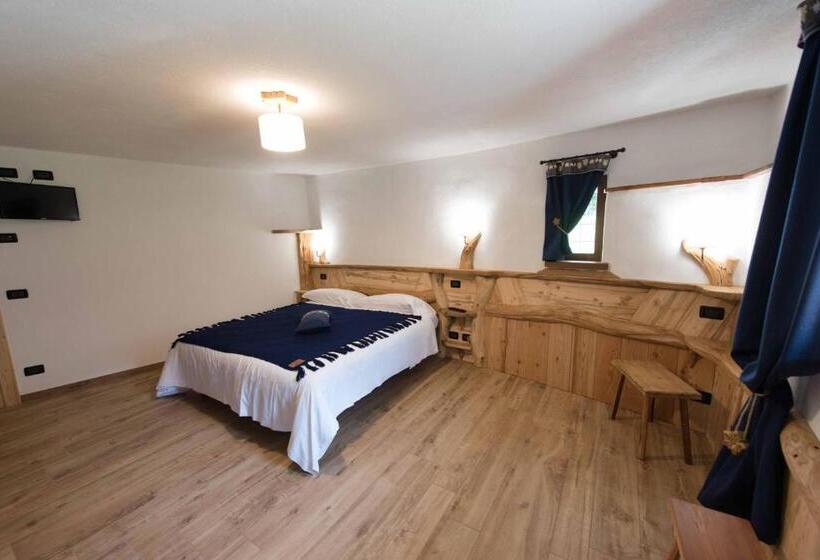 חדר דלוקס נוף לגינה, Affittacamere Ciampian