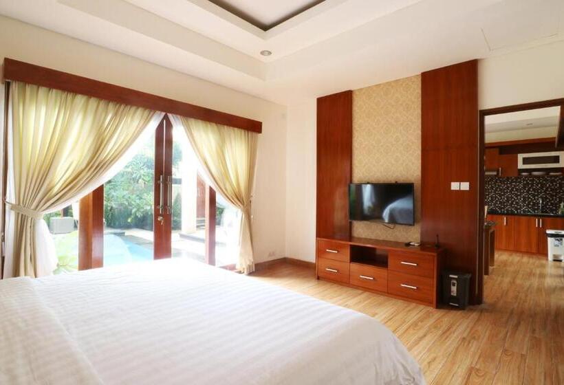 别墅: 1间卧室带游泳池, The Umah Pandawa And Villas