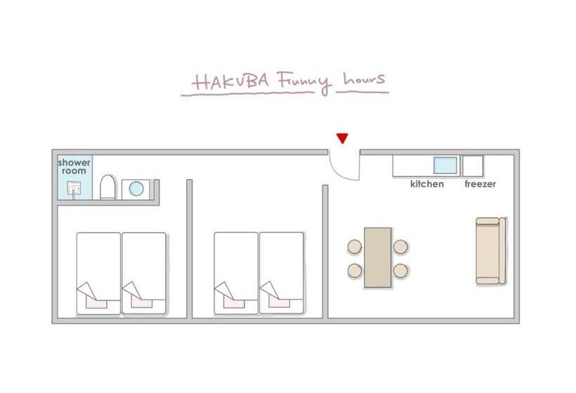 Люкс 2 Спальни, Square 8 Hakuba Retreat By Unplan