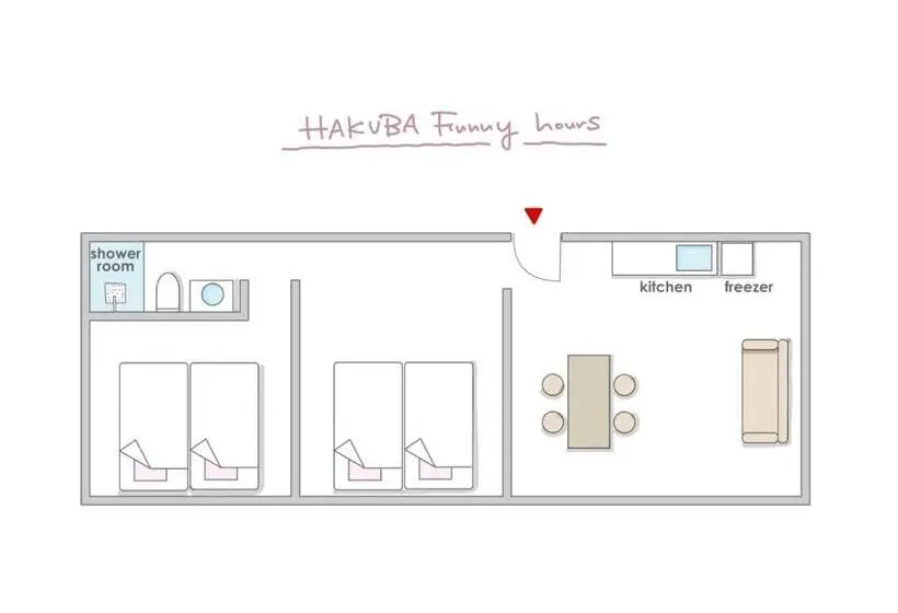 ２ベッドスイートルーム, Square 8 Hakuba Retreat By Unplan