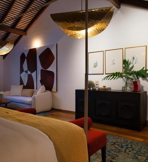 חדר דלוקס עם מיטת קינג, The Bungalow Galle Fort   Hotel   Restaurant   Cocktail Bar