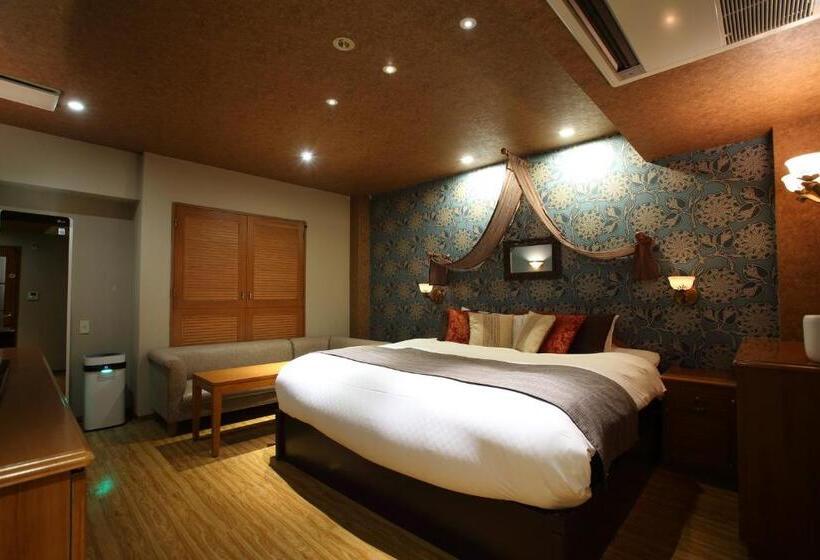 스탠다드 룸 킹사이즈 침대, Fukuoka Chapel Coconuts Hotel Ipolani