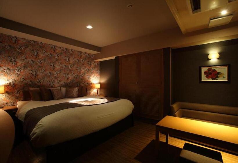 اتاق استاندارد با تخت بزرگ, Fukuoka Chapel Coconuts Hotel Ipolani