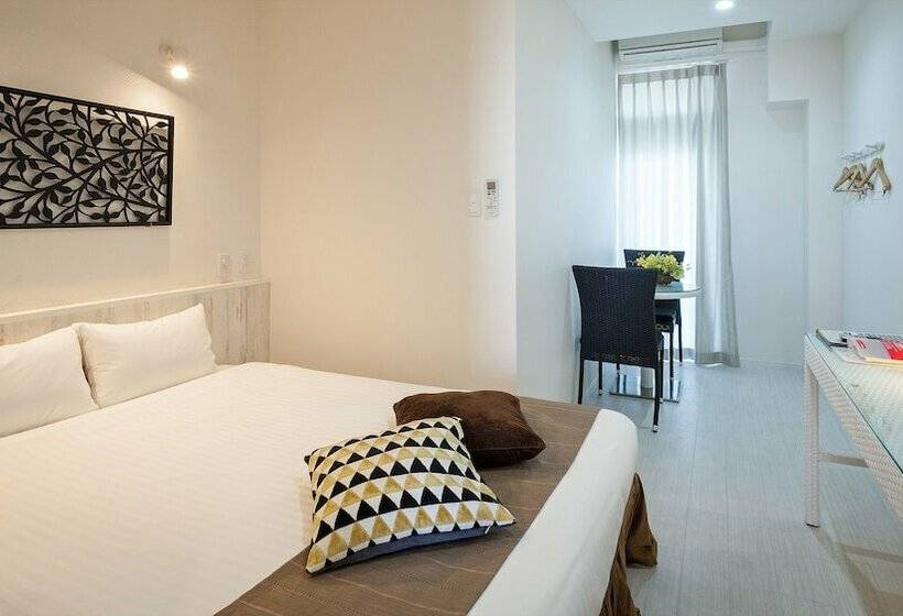 اتاق استاندارد سه نفره, かりゆしコンドミニアムリゾート那覇スカイリビングホテル旭橋駅前